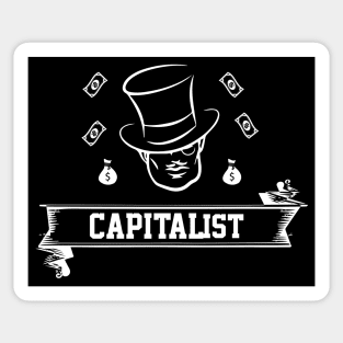 Capitalist Sticker